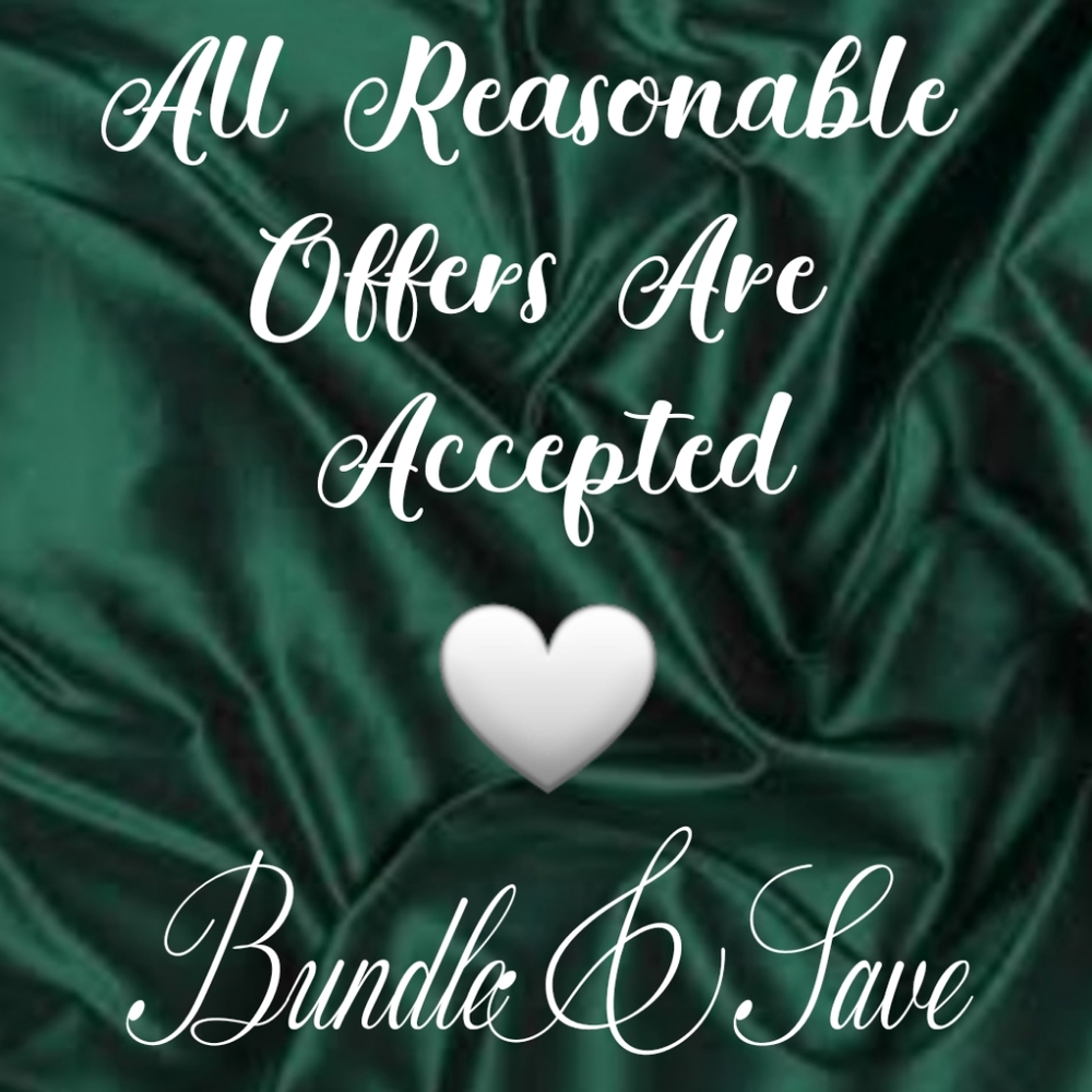 All Reasonable Offers Are Accepted 🤍 Bundle & Save